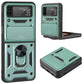 Drop Tested Cover with Magnetic Kickstand Car Mount Protective Case for Samsung Galaxy Z Flip 4 - Galaxy Z Flip 4 Case