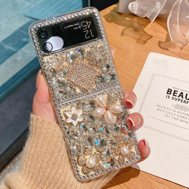 Luxury Sparkle Diamond Case For Samsung Galaxy Z Flip 4 5G - Galaxy Z Flip 4 Case
