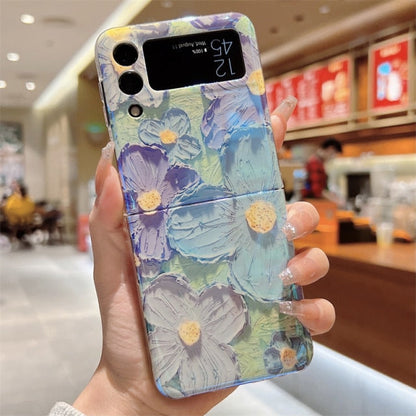 Colorful Smile Flower Case For Samsung Galaxy Z Flip 4 - Galaxy Z Flip 4 Case