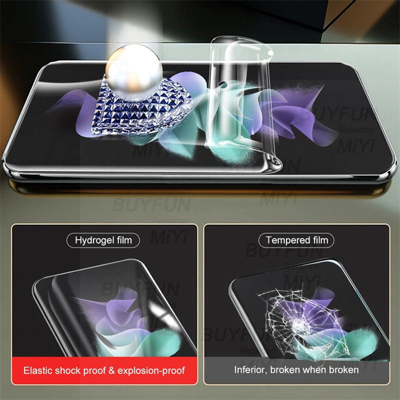 6IN1 3D Curved Camera Protector Glass For Samsung Z Flip 4 5G - Galaxy Z Flip 4 Case