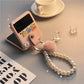 Pink Flower Case For Galaxy Z Flip 4 5G - Galaxy Z Flip 4 Case